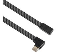 10/20/30/50/100cm USB C Male To Female Cable Flexible Power Cord Data Transfer Wire Type C To Type Charging Data Cable USB Extension