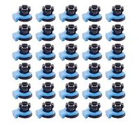 10/20/30/50 Piece Clip Pipe Embedded Clamp Bowden Coupling for Metal V6 Heatsink Hotend Pipe 4 mm Collets Extruder Connection Bowden Coupling Blue Black Card Claw Cost-Effective