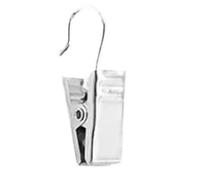 10/20/30/50Pcs Metal Curtain Clips With Hook Multifunctional Shower Home Photos Decoration Window Accessories(10pcs)