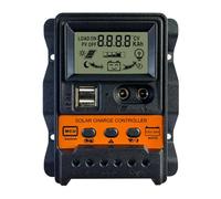 10/20/30amp Automatic Solar Charging Battery Regulator Charging Controller Double USB Port Battery Regulator for Electronic Devices