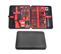10/20/36 Pcs Manicure Set Nail Clippers Kit Pedicure Care Tools Stainless Steel Women Grooming Kit for Travel,Red 36 Pcs Set