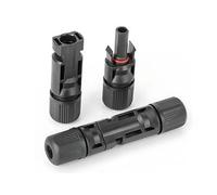 10/20/40/100/200PCS Solar Connector PV Plug 1000V DC 30A Photovoltaic PV/MC Cables 2.5/4/6mm ² Plug(400pcs(200pairs))