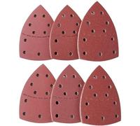 10/20/40 PCS 11Holes Mouse 40-2000 Grits Paper Detail Sanding Sander Sander Triangular Det