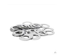 10/20/50/100pcs 0.1mm 0.2mm 0.3mm 0.5mm Thickness Washer M3 M4 M5 M6 M7 M8 M9 M10 To M30 Stainless Steel Ultrathin Gasket Shim(M17x22 20pcs,Thickness 0.3mm)