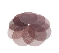10/20/50/100Pcs 125mm 150mm Mesh Sanding Discs Hook & Loop Abrasive Disc Sandpaper 80-1000Grit,5 inch 125mm10pcs,120 Grit