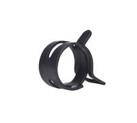 10/20/50/100pcs 65MN Manganese Steel Oxide-Black Treated Spring Hose Clamp Inner Dia 4mm-22mm High-Strength Elastic Buckle Water Pipe Hoop(10mm 100Pcs)