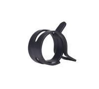 10/20/50/100pcs 65MN Manganese Steel Oxide-Black Treated Spring Hose Clamp Inner Dia 4mm-22mm Strength Elastic Buckle Water Pipe Hoop(10mm 20Pcs)