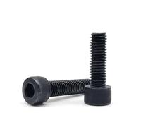 10/20/50/100pcs DIN912 M1.6 M2 M2.5 M3 M4 M5 M6 M8 Hexagon Hex Socket Head Cap Bolt ScrewGrade 12.9 Steel(M4x16mm 20pcs)