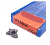 10/20/50/100pcs Inserts DCMT070204 DCMT11T304 DCMT11T308 PC9030 Internal Turning Tool Carbide Insert For Stainless Steel(100pcs,DCMT070204HMP PC9030)