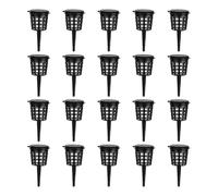 10/20 / 50 / 100Pcs Nursery Pots Flower Growing BaskFor Cores Starting Plant Propagation and Indoor Outdoor Gardening Hydroponic Basket