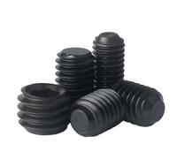 10/20/50Pcs M1.6 M2 M2.5 M3 M4 M5 M6 M8 Grade 12.9 Alloy Steel Hex Socket Set Screws Grub Screw(3mm,M4 (50pcs))