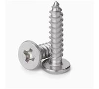 10/20/50pcs M3 M3.5 M4 M5 304 Stainless Steel Ultrathin Ultra Thin Low Flat Wafer Metal Drywall Wood Screw Fasteners Screws (Color : X 25mm, Size : M3.5 50pcs)