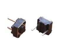 10/20/50PCS Tactile Push Button Switch 2 pins 6 * 6 * 5 mm Key Switches 6x6x4.3/5/6/7/8/9/10/12H Micro Switch Pin(6X6X10H,10PCS)