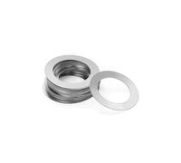10/20/50pcs Ultra Thin Stainless Steel Flat Washers - M7-M20 High Precision SUS304 Gaskets, 0.5mm Thickness(8x11x0.5mm 50pcs)