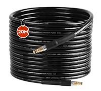 10/20 m High Pressure Hose for Kärcher K2 K3 K4 K5 K6 K7, Pressure Washer Hose with Quick-Connect Connection, Vacuum Cleaner Hose Accessories, High Pressure Extension Replacement Parts (20 m)