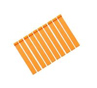 10-20 PCS Colorful Food Bag Clips Plastic Sealing Clamps for Kitchen Snacks, Tea, Coffee, Candy Packaging for Kitchen(Orange,10PC)