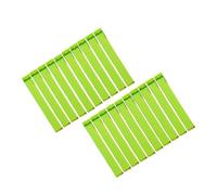10-20 PCS Colorful Food Bag Clips Plastic Sealing Clamps for Kitchen Snacks, Tea, Coffee, Candy Packaging for Kitchen(Green,10PC)