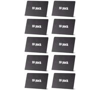 10/20 Pcs Small Chalkboard Signs with Pen Food Labels Message Board Signs Writeable Blackboards for Wedding Birthday