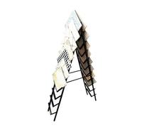 10/20-Tier Tile Display Rack,Floor-Standing Ceramic Sample Stand,Wooden Flooring Double-Sided Storage Holder,Save Space(1500x920x270mm)