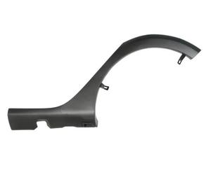 10.2012/ FRONT SECTION/ LEFT REAR/ BLACK TRIM/PROTECTION STRIP WING FITS: DAC