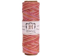 10# 205ft Variegated Hemp Cord Spool/Pkg-Taffy