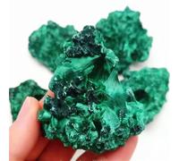10-20g 1pc Raw Crystals Irregular Shape Stone Malachite for Decor