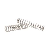 10-20pcs 0.7mm Stainless Steel Micro Small Compression Spring OD 5mm/6mm/7mm/8mm/9mm/10mm/12mm Length 10mm To 50mm(50mm,9mm 10pcs)