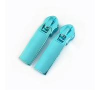 10/20Pcs 3#5# Nylon Zipper Slider Garment Decor Zippers Pull Head Multiple Color Zip Heads for Bag DIY Sewing for Sewing Coats Jacket/Jeans/Luggage/Backpacks(LightBlue,20PCS_NO5)