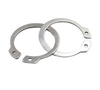 10/20pcs C-clip Washers Internal External Retaining Rings For Shaft Circlips Ring A2 Stainless Steel M3-M25(M9-20pcs)