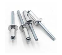 10/20pcs GB12618 Aluminium Mushroon Head Break Mandrel Blind Rivets M2.4 M3.2 M4 M5 M6 Nail Pop Rivet For Furniture Car(M6 10pcs,10mm)