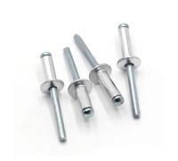 10/20pcs GB12618 M2.4 M3.2 M4 M5 M6 Aluminium Mushroon Head Break Mandrel Blind Rivets Nail Pop Rivets(M6 10pcs,12mm)