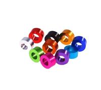 10-20pcs/lot M3 M4 M5 M6 M8 M10 Corlorful Aluminum Flat Gasket washer for RC part(M3X6X2.5 20PCS,Sliver)
