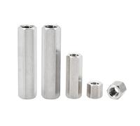 10/20pcs M2 M2.5 M3 M4 M5 M6 Hex Column Pillars 304 Stainless Steel Motherboard Standoffs Hexagonal Board Rack Spacing Screw Bolts Spacer(10mm (20Pcs),M4)