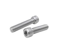 10/20pcs M3 M4 M5 M6 M8 Pitch 0.35 .5 .75 1 304 Stainless Steel A2-70 Fine Thread Hexgonal Hex Socket Round Head Screw Allen Bolt(8mm,20pcs M6 pitch 0.75)