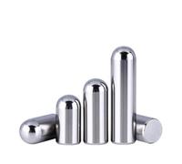 10-20Pcs M3 -M6 304 Stainless Steel Round Metal Cylindrical Pin Positioning Pin Shaft Pin Solid Thimble Optical Axis Round Bar Fasteners Screws(M3 (20Pcs),40mm)