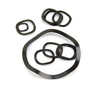 10/20PCS M6 M8 M12 M16 M20 M41 Stainless Steel Wave/Wavey/Crinkle Washers Spring(10pcs,M10x15x0.3mm)