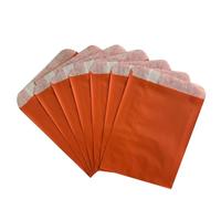 10/20Pcs Paper Bag Gift Bag Multicolor Food Paper Snack Packaging Bag Wedding Party Christmas Candy Bread Bag for Birthday Wedding Sweets(Orange,13X18CM_10PCS)