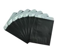 10/20Pcs Paper Bag Gift Bag Multicolor Food Paper Snack Packaging Bag Wedding Party Christmas Candy Bread Bag for Birthday Wedding Sweets(Black,13X18CM_10PCS)