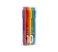 10/20Pcs Press Action Gel Inks Pens 0.5MM Tip Retractable Gel Pen Quick Drying Journaling for Writing Note Taking Candy Color