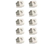 10 / 20Pcs Printer Heating Block Clip for X1C / P1 Clip Fix Thermistor Heater Cartridge Heat Treated Metal Clips Ceramic Heater