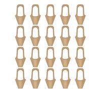 10/20Pcs Recyclable Paper Gift Bags with Handle Valentine's Day Flower Handbag for Mother's Day Birthday Holiday Gifting Mother Day