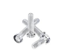 10/20pcs Round Head Screws M2M2.5M3M4M5M6M8 Transparent Insulating For Electronics LED Acrylic Bolts(25mm,M5 10pc)