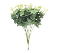 10/20pcs Simulated Eucalyptus Silver Dollar Leaves For Living Room Decoration Artificial Bouque Bride Flowers Decor Wedding
