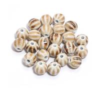 10/20pcs Watermelon Pumpkin Shape 12MM Ceramic Beads Porcelain China Specail Loose for Decoration Making DIY for DIY Earring Bracelet Jewelry Making(Color 6)