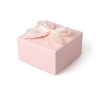 10/20Pcs Wave Kraft Paper Candy Box Wedding Favor Box DIY Folding Packaging Bag Birthday Party Decoration(Pink,20pcs)