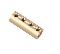 10/20Sets Brass Terminal Block With Heat Shrink Tubing 10/20/60/80A 1 In 1 Out Power Splitter Wire Connector(10pcs 80A R-4holes)