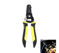 10-22 AWG Multi-Gauge Wire Strippers, Wire Strippers Electrical, Automatic Wire Stripper, 7" Precision Cable Stripper Tool with Safety Lock, For Stripping, Cutting, Crimping Wires, Comfort, Efficiency