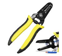 10-22 AWG Wire Stripper Cutter Wire Stripping Tool with Crimping Tool Function, Multi-Purpose Wire Stripping Electrical for Cables, Wire Cutters Heavy Duty for Electronics DIY Repair