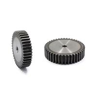 10-22 Teeth Module 3 Spur Gear Thick 30mm 45# Carbon Steel Pinion Hole 10/12/14/15mm 1Pcs(17 Teeth(Bore 12mm)