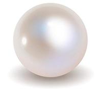 10.25 Ratti 9.10 Carat White Pearl Gemstone Certified Moti Stone For Man And Woman Lab Certificate-B0DK91R2BY